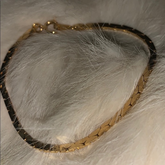 Jewelry Vintage Korea Stamped Gold Necklace Bracelet Poshmark